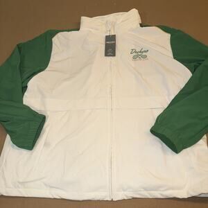 Dockers Racquet Club Anorak Quick Dry Jacket Hideaway Hood In Collar-NWT XXL